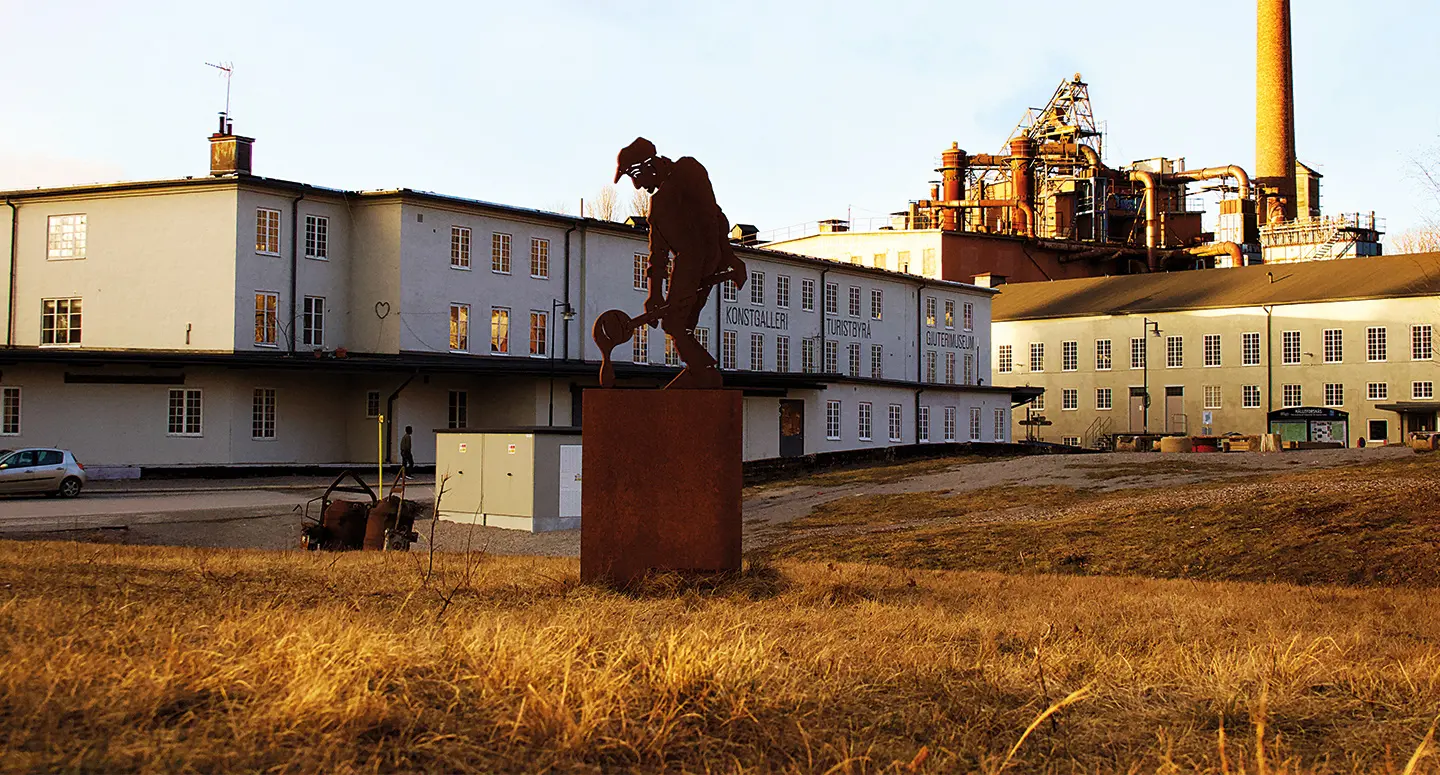 bild på gammal fabrik
